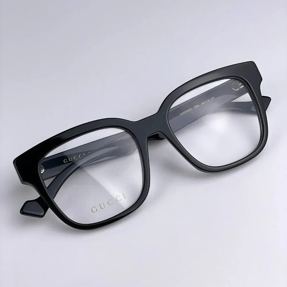 NEW Gucci  GG0958O 004 Black Unisex Eyeglasses